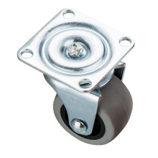 Rueda de goma para muebles con rodamiento Ø38mm