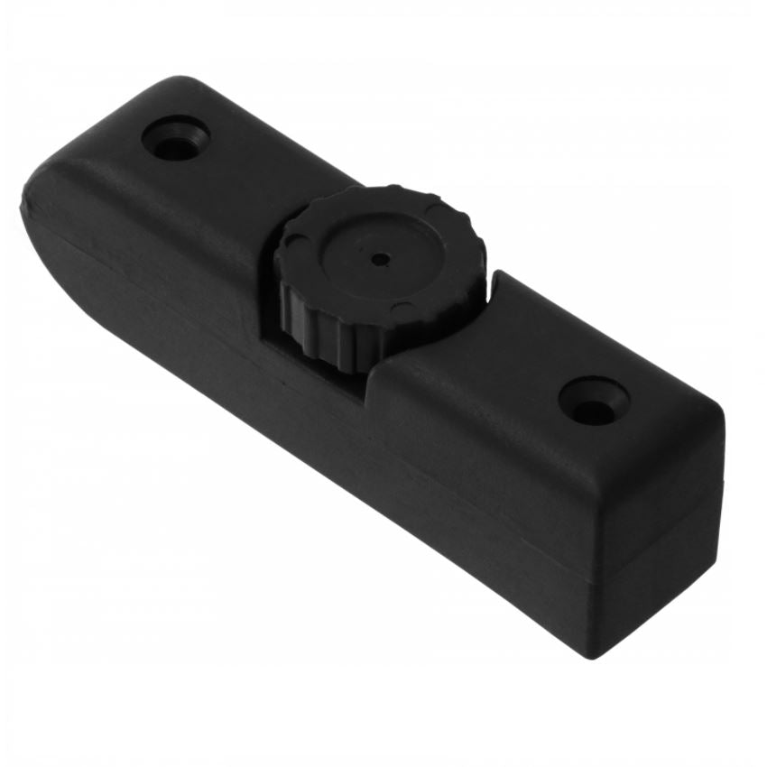 Regulador de nivel para tableros de 18 mm, M6, Negro – Furnica