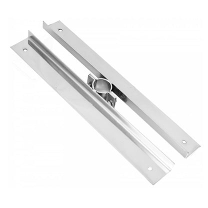 Soporte de estante de doble cara, cromado – Furnica