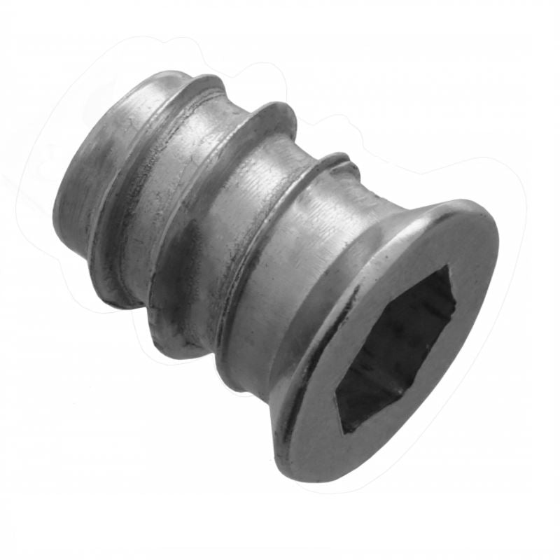 Inserto roscado M6 10x13mm - Zincado - 100 piezas – Furnica