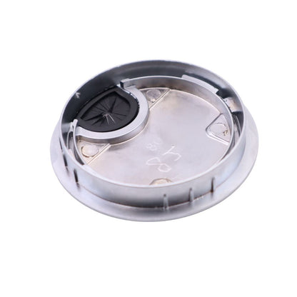 Pasacables de metal con orificio de goma - Plata Ø80mm (3) – Furnica
