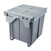 Cubo de basura extraíble para cocina - 2x34L - Armario de 600mm