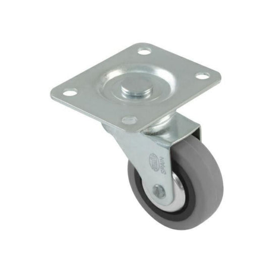 Rueda de goma para muebles Ø30mm (2) – Furnica