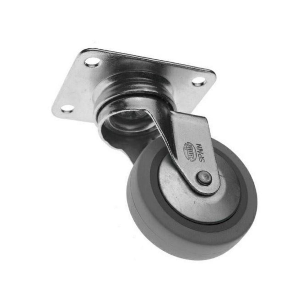 Rueda de goma para muebles Ø30mm (3) – Furnica