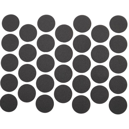 Tapas de cubierta de tornillo autoadhesivas - Negro 18mm – Furnica