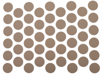 Tapas de cubierta de tornillo autoadhesivas - Cappuccino 14mm – Furnica