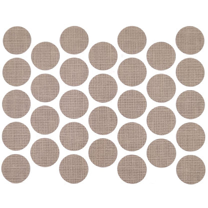 Tapas de cubierta de tornillo autoadhesivas - Algodón Latte 18mm – Furnica