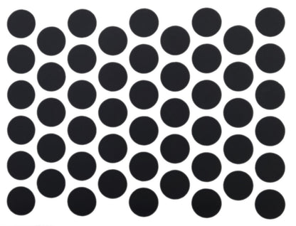 Tapas de cubierta de tornillo autoadhesivas - Negro mate de 14 mm – Furnica