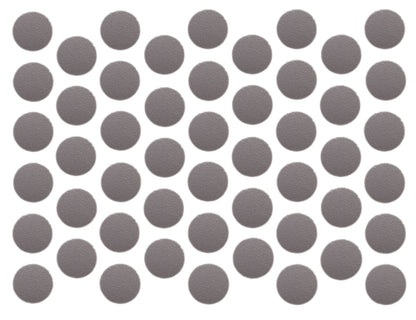 Tapas de cubierta de tornillo autoadhesivas - Gris metálico de 14 mm – Furnica