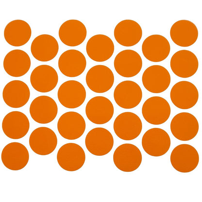 Tapas de cubierta de tornillo autoadhesivas - Naranja 18mm – Furnica