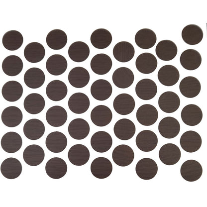 Tapas de cubierta de tornillo autoadhesivas - Wenge 14mm – Furnica