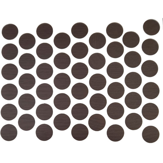 Tapas de cubierta de tornillo autoadhesivas - Wenge 14mm – Furnica