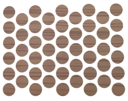 Tapas de cubierta de tornillo autoadhesivas - Zebrano 14mm – Furnica