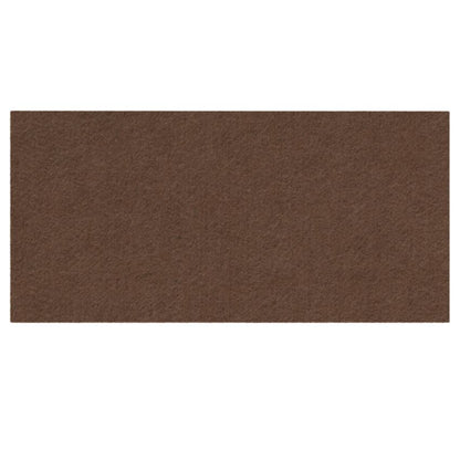 Almohadilla de fieltro autoadhesiva 120x240mm - Marrón – Furnica