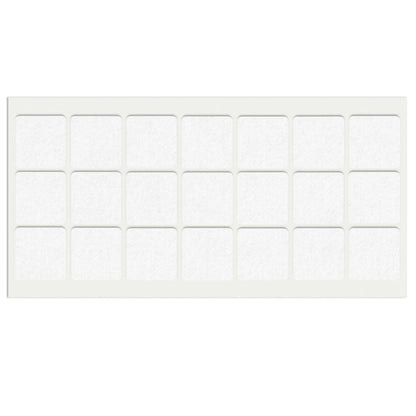 Almohadilla de fieltro autoadhesiva de 30x30mm - Blanco – Furnica