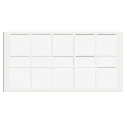Almohadilla de fieltro autoadhesiva 40x40mm/20x40mm - Blanca – Furnica