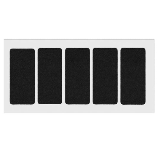 Almohadilla de fieltro autoadhesiva 40x90mm negra – Furnica