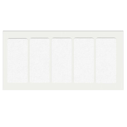 Almohadilla de fieltro autoadhesiva 40x90mm blanca – Furnica