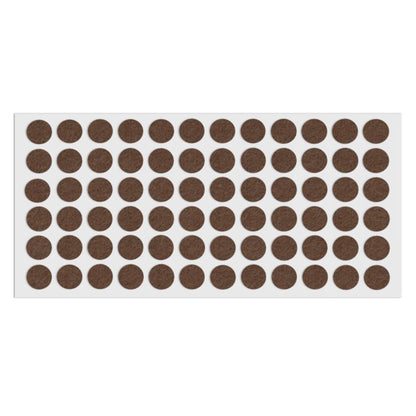 Almohadilla de fieltro autoadhesiva Ø15mm - Marrón – Furnica