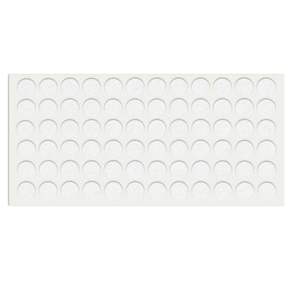 Almohadilla de fieltro autoadhesiva Ø15mm - Blanco – Furnica