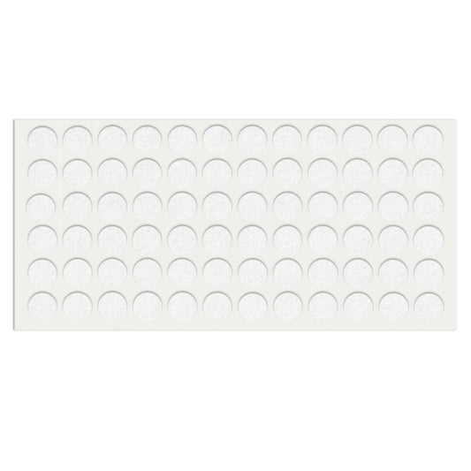 Almohadilla de fieltro autoadhesiva Ø15mm - Blanco – Furnica