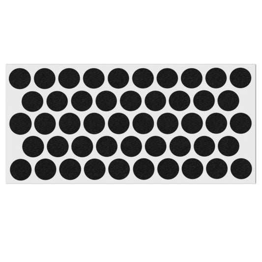 Almohadilla de fieltro autoadhesiva Ø20mm - Negra – Furnica