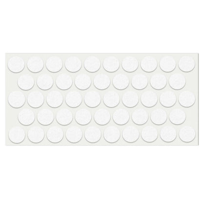 Almohadilla de fieltro autoadhesiva Ø20mm - Blanca – Furnica