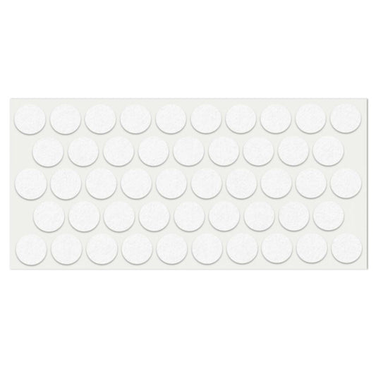 Almohadilla de fieltro autoadhesiva Ø20mm - Blanca – Furnica