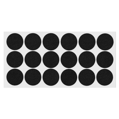Almohadilla de fieltro autoadhesiva Ø35mm - Negra – Furnica