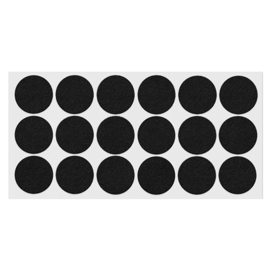 Almohadilla de fieltro autoadhesiva Ø35mm - Negra – Furnica