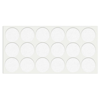Almohadilla de fieltro autoadhesiva Ø35mm - Blanco – Furnica