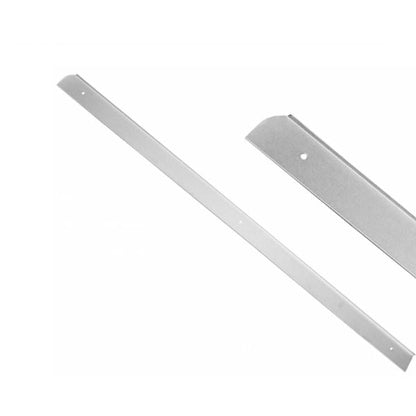 Tira lateral para encimera de 28 mm R-15, anodizado plateado – Izquierda – Furnica