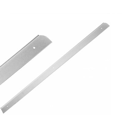 Tira lateral para encimera de 28 mm R-15, anodizado plateado – Correcto – Furnica