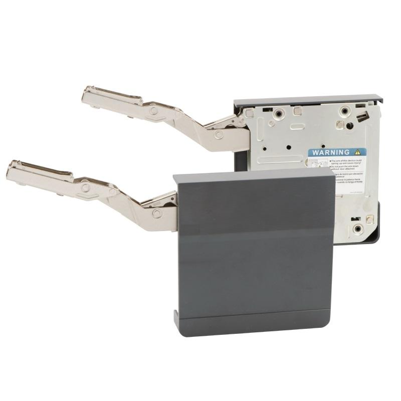 Soft Close Top Cabinet Lift System (L+R), Graphite Furnica 