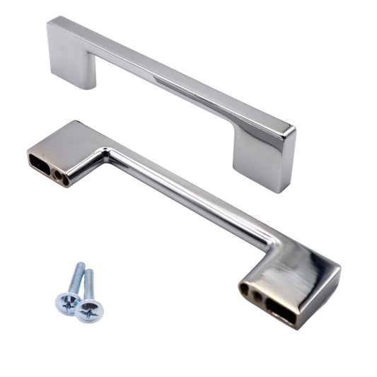 Mango de mueble TECHNO de 128 mm - Cromo – Furnica
