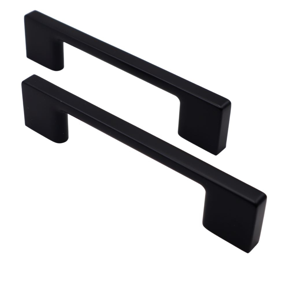 Asa de mueble TECHNO de 96 mm - Negro Mate (2) – Furnica