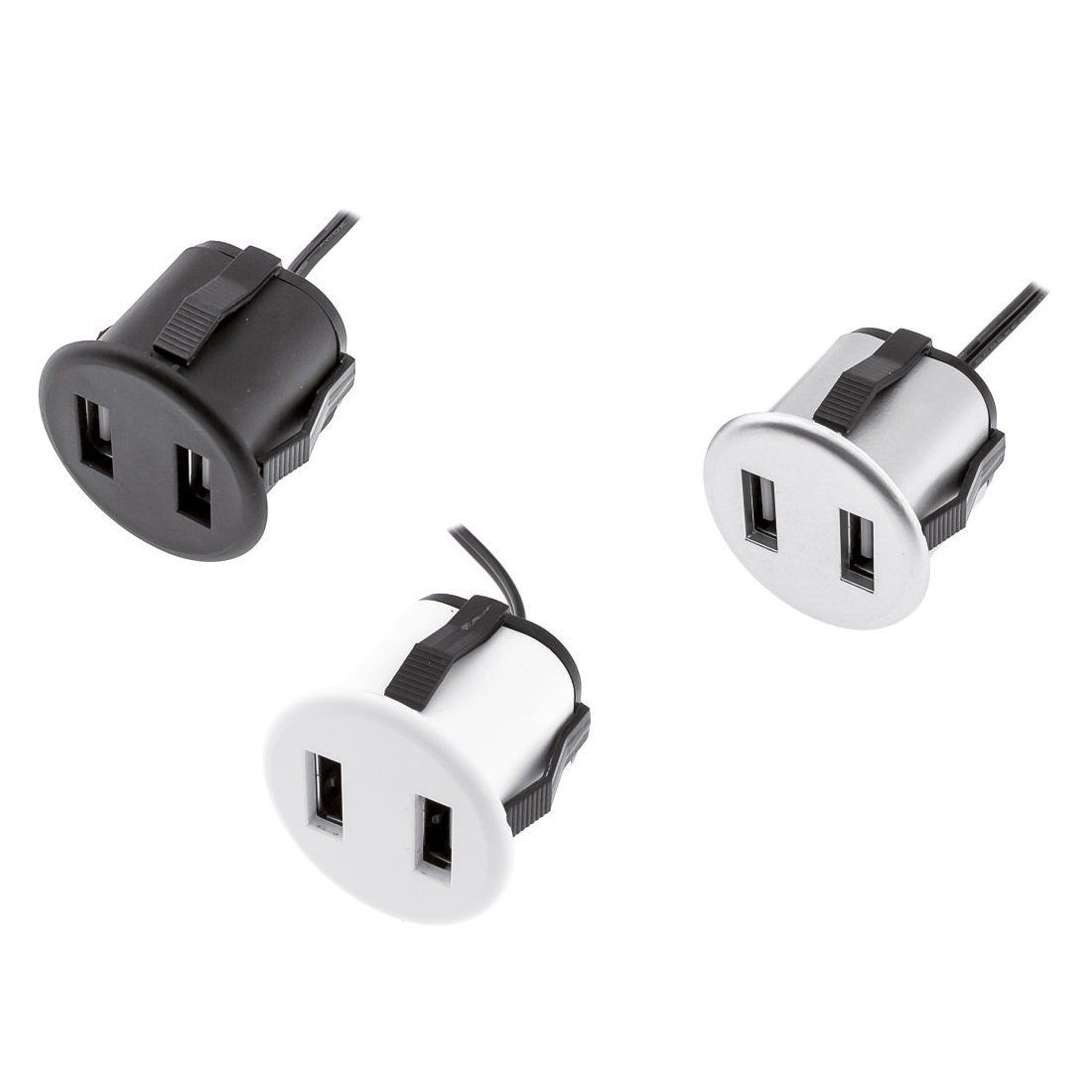 Cargador USB con fuente de alimentación