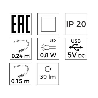 Lámpara LED USB