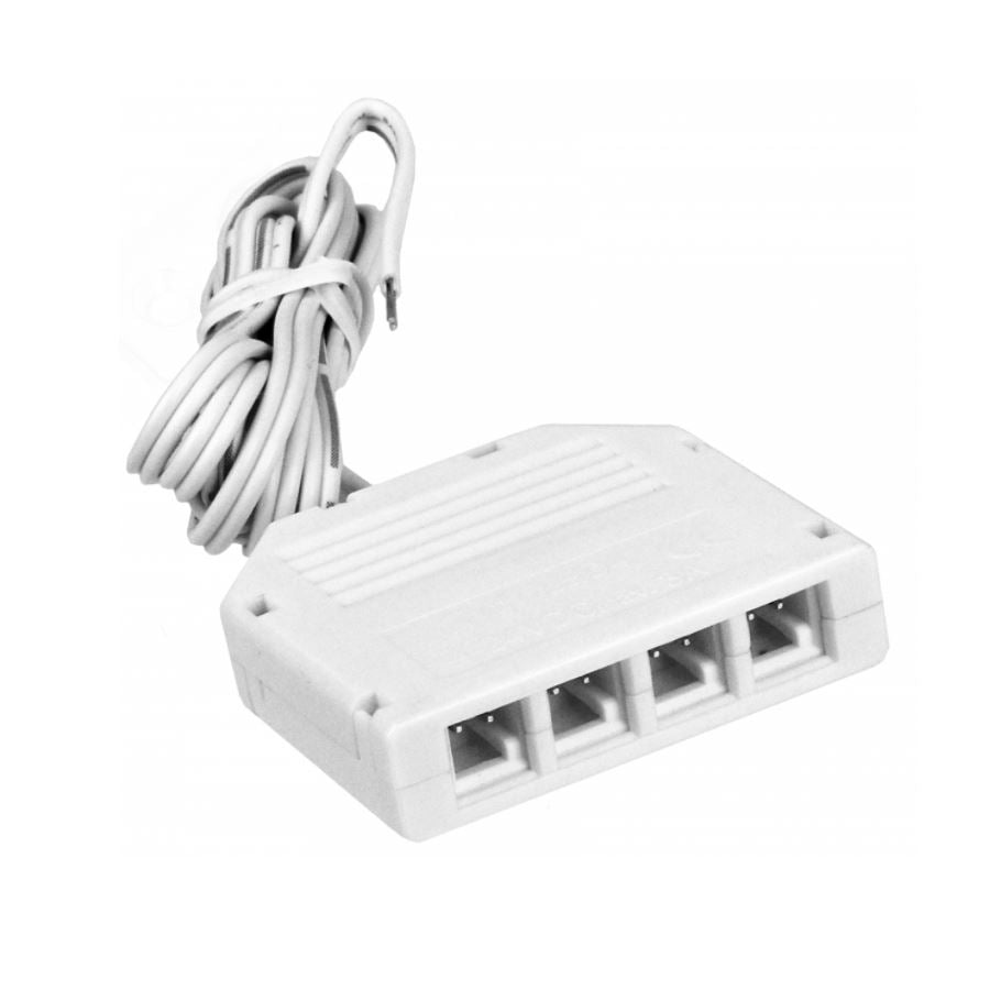 Distribuidor de voltaje con cableado